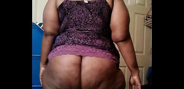  Sexy Sbbw Ms Ann aka Aunt Dee Getting Nasty with Dat Huge Soft Ass